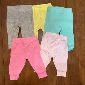 3-6 months girls pants bundle